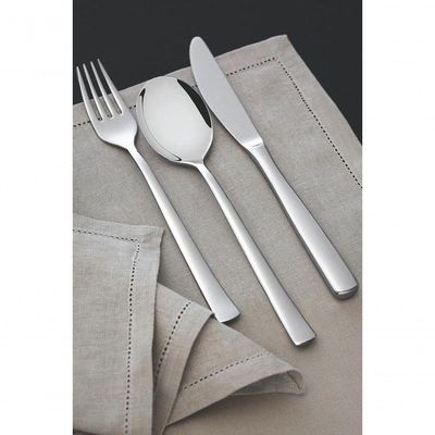 Faca De Mesa Forjada Tramontina Em Aço Inox Berlin Brilho 6mm