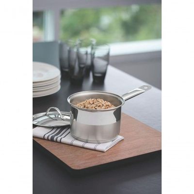Caldeirão Fundo Tramontina Professional 16cm Em Aço Inox Com Detalhe Satinado