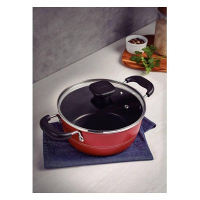 Caçarola Tramontina Sicília Antiaderente Vermelho 24cm