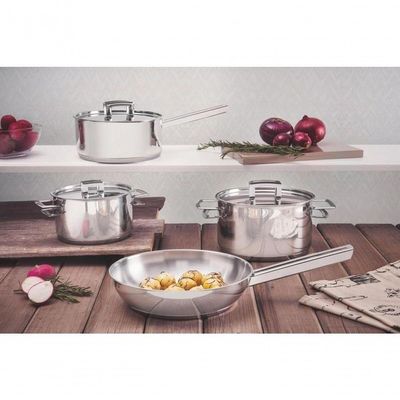 Panela Tramontina Brava 20cm Em Aço Inox