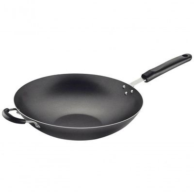 Wok Tramontina Loreto 32cm Antiaderente Com Cabo Grafite