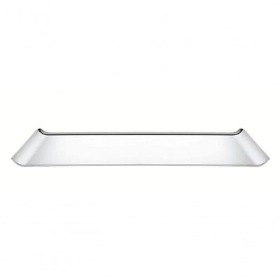Bandeja Retangular Tramontina Quadrata Em Aço Inox 38x17cm