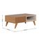 Rack Bancada Otawa Off White Freijó Com Mesa De Centro Jeri Freijó Off White - Colibri