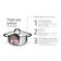 Caldeirão Tramontina Duo Silicone 24cm Em Aço Inox