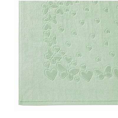 Toalha Piso Romance 70x50cm Dohler Verde