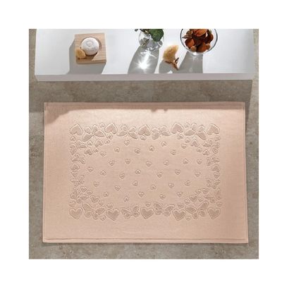 Toalha Piso Romance 70x50cm Dohler Rose