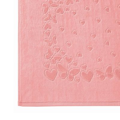 Toalha Piso Romance 70x50cm Dohler Rose