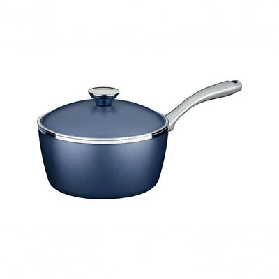 Panela Tramontina Lyon Em Alumínio Com Revestimento Starflon Azul Elementar 20cm