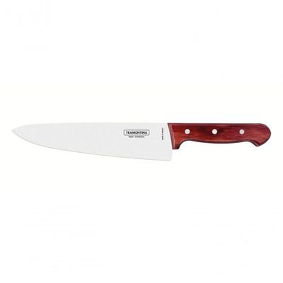 Faca Para Carne Tramontina 10 Polywood Vermelho