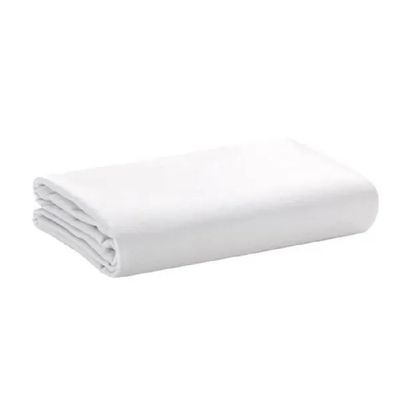 Lencol Avulso Casal Sem Elastico Algodão Branco Estamparia