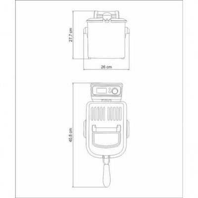 Fritadeira Elétrica Tramontina By Breville Smart 7 Funções 4 L 220 V