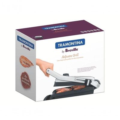 Grill Elétrico Tramontina By Breville Adjusta Bandeja Removível 110V