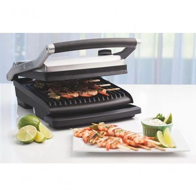 Grill Elétrico Tramontina By Breville Adjusta Bandeja Removível 110V