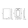 Interruptor Bipolar Simples Margirius Sleek 25a Com Placa 4x2 Branco