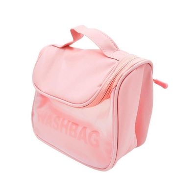 Necessaire Feminina Viagem Gancho Mala Organizadora Pendurar Rosa