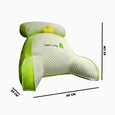 Travesseiro Multifuncional De Descanso E Apoio Verde