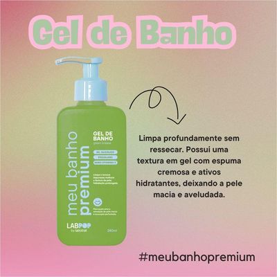 Labotrat Meu Banho Premium Green Breeze Gel De Banho 240ml