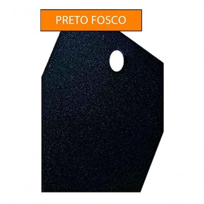 Mesa 90cm Sevilla Ripada Alumínio área Externa Interna Jardim Preto