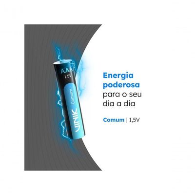 Pilha Comum Aaa Tubo C-40 1.5v - Vp3at40c