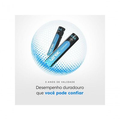 Pilha Comum Aaa Tubo C-40 1.5v - Vp3at40c