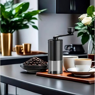 Moedor De Café Manual Manivela Portátil Moagem Ajustável