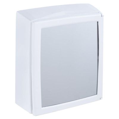 Armário De Plástico De Sobrepor Branco 30 X 10,8 X 36,9cm