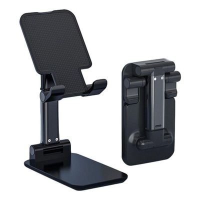Suporte De Mesa Universal Para Celular E Tablet Le-049- Preto
