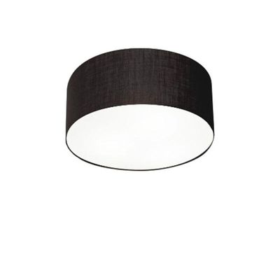 Plafon De Sobrepor Cilíndrico Sp-3010 Cúpula Cor Preto