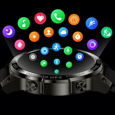 Relógio Inteligente 1.43 Bluetooth Esporte Rastreador