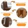 Mesa Evora 90 Mdf Canto Copo E Com 4 Cadeiras Safira Veludo Marrom Naturalle