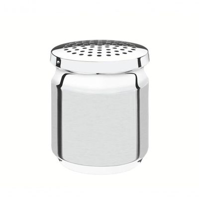 Porta Queijo Ralado Tramontina Utility Em Aço Inox Com Tampa De Plástico