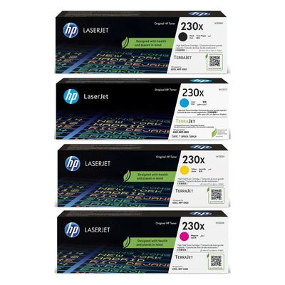 Kit 4 Toner Hp W2150x W2300x 230x Pro 4203dw Pro 4303fdw 4203 4303 Original