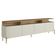 Rack Para Sala de Estar TV 75 Pol 4 Portas 180cm Pés Dourado Clio I03 Louro Luna - Lyam