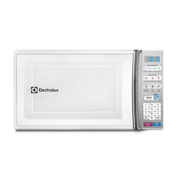 Micro-ondas Electrolux 27L Branco com 55 receitas pré-programadas e Função Tira Odor (MB37R) 220V