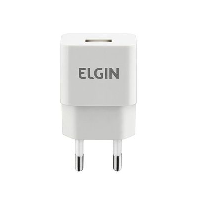 Carregador De Tomada Com 1 Saada Usb 5v 1a, Bivolt