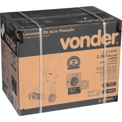 Lavadora De Alta Pressão Lav 1600i Vonder 220V