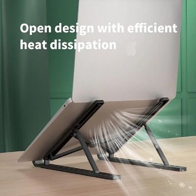 Suporte Articulado Notebook Tablet Ergonômico Base Ajustável Dobrável Antiderrapante Mesa Escritório