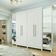 Guarda-Roupa Casal Imperial 6 Portas 6 Gavetas Branco