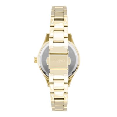 Relógio Condor Feminino Ref: Co2035nig/k4x Dourado Aparecida