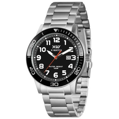 Relógio X-Watch Masculino Ref: Xmss1062 P2sx Casual Prateado