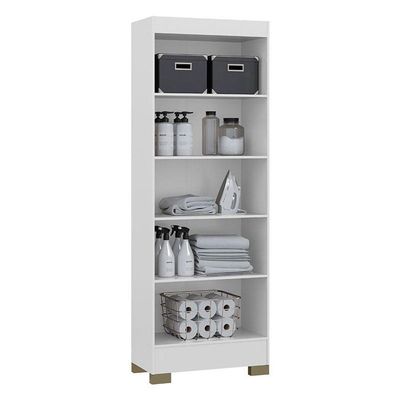 Armário Multiuso Luna Branco Fosco - Kits Paraná