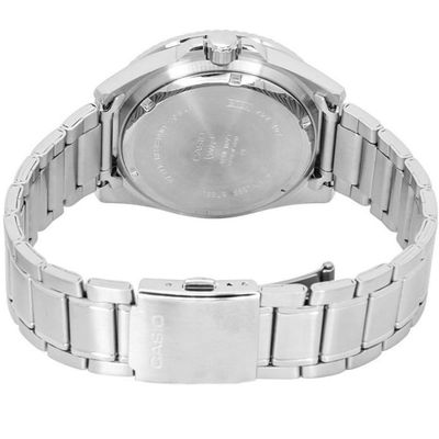 Relógio Casio Masculino Ref: Mdv-107d-8avdf Duro Diver Prateado