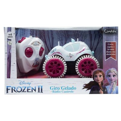 Veículo Controle Remoto Frozen Giro Gelado