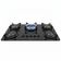 Cooktop Fogatti à Gás Fgt 5b Tc Vidro Preto Flange Esmaltada Preto Bivolt