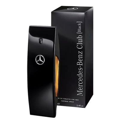 Mercedes-benz Club Black Eau De Toilette - Perfume Masculino 100ml Mercedes Benz Club Black Edt 100 Ml