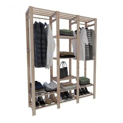 Estante Vertical Organizadora Cabideiro Vazada Expositor