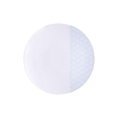 Prato Sobremesa Tramontina Aquarius Em Porcelana Decorada 21 Cm