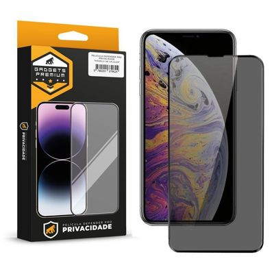 Película Para Iphone Xs - Defender Pro Privacidade - Preta - Gshield