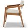 Kit 06 Cadeiras Para Sala De Jantar Estar Living Giorgia L02 Linho Champagne - Lyam Decor