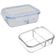 Vasilha De Vidro Hermética Com Tampa 1520ml Mantimentos Para Microondas Geladeira Comida Pote